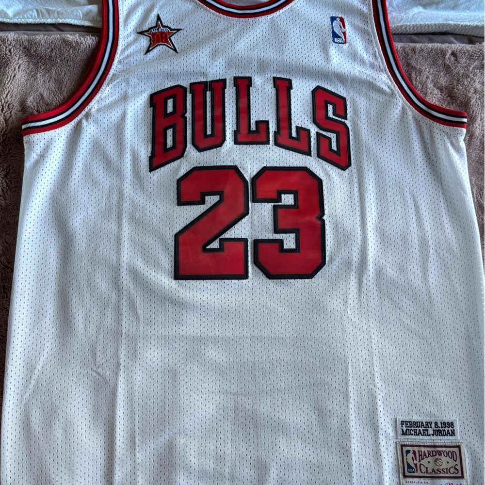 98 Jordan Bulls Retro Reproduction Jersey